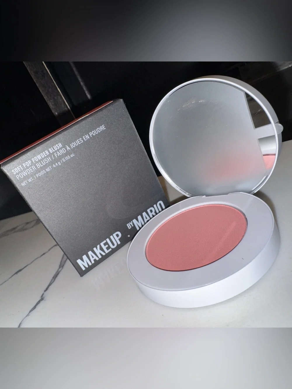 Makeup by Mario Soft Pop Powder Blush-Shade MELLOW MAUVE-New